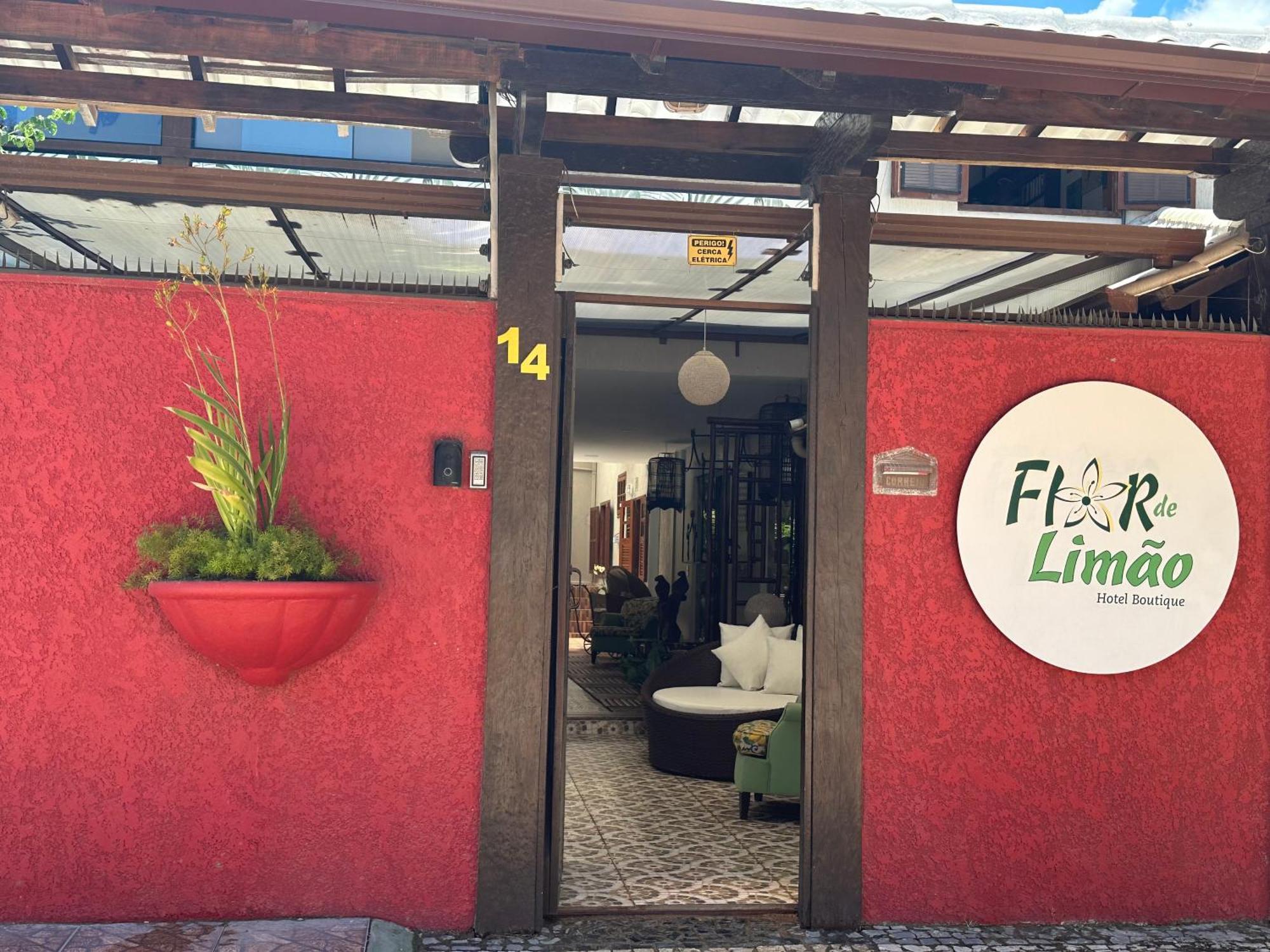 Flor De Limao Hotel Boutique Coroa Vermelha Bagian luar foto
